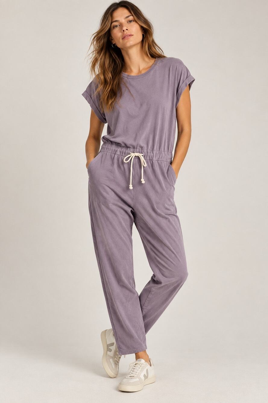 Pistola Denim Decklin Jumpsuit – Lilac Smoke – Size Large
